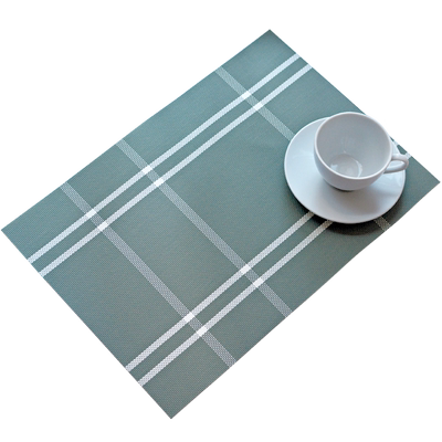 hhfa长方形pvc餐桌垫防滑隔热垫