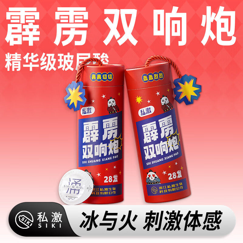 SIKI003超薄玻尿酸避孕套28只