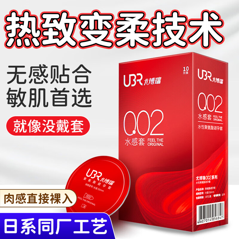 UBR-002聚氨酯无敏超薄避孕套