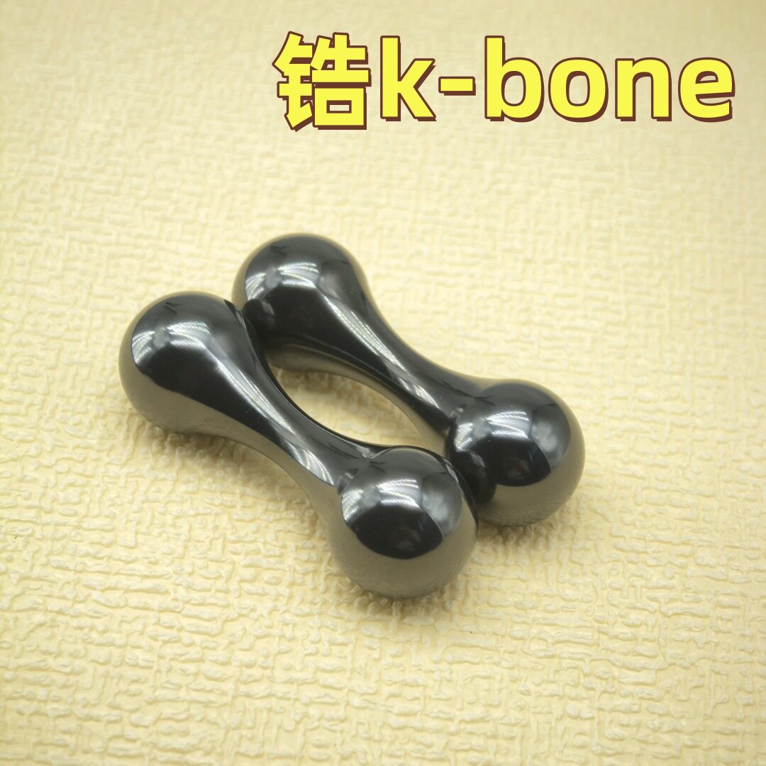 锆骨头黑色指尖陀螺knuckl创意/整蛊玩具