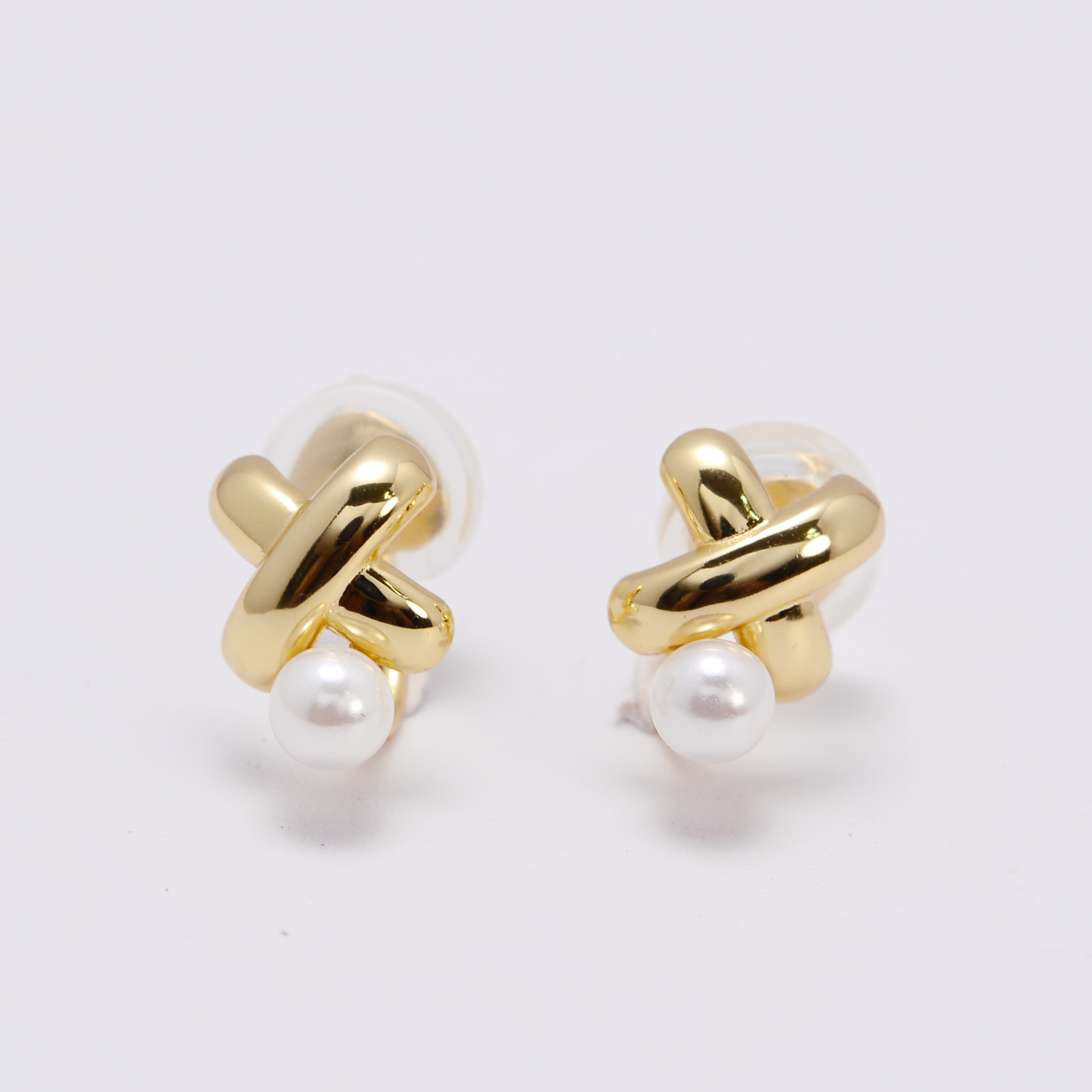 阳光的味道925银无痛耳夹