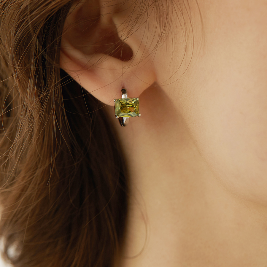 阳光的味道耳夹纯银无痛