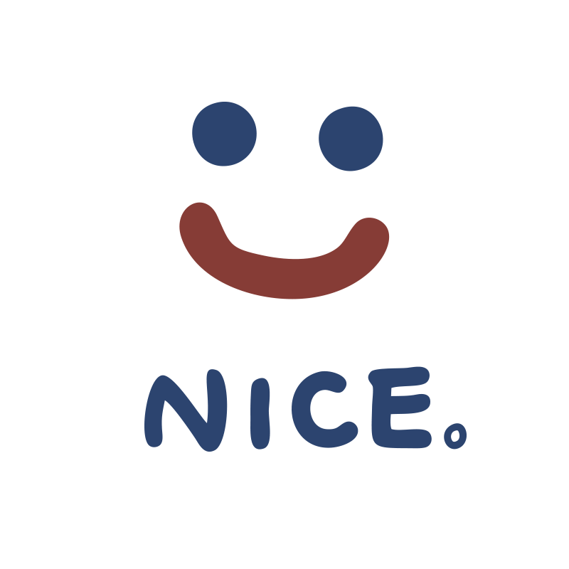 Nice笑脸卡通个性创意车贴