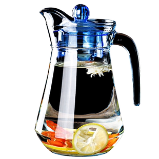 乐美雅冷水壶夏天大容量耐高温凉水壶家用饭店凉水杯冰箱装开水壶