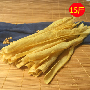 正宗井冈山豆皮整箱15斤30包豆浆皮手工油豆皮江西特产饭店商用