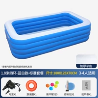 1,8 метра из четырех слоев толстой нижней и белой стандартной упаковки