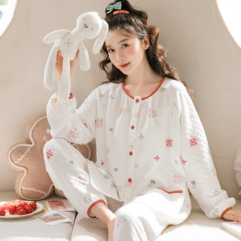 家时光月子服孕妇哺乳睡衣产后空气棉喂奶冬季外穿保暖产妇家居服,孕妇装/孕产妇用品/营养,家居服套装,淘宝优惠券,粉丝福利购,淘宝优惠卷