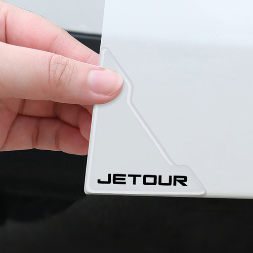 捷途汽车门角防撞贴透明防刮护角