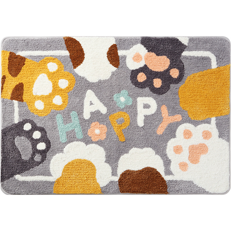 入户门地垫家用地毯门垫进门玄关脚垫可爱门口防滑垫浴室吸水地垫