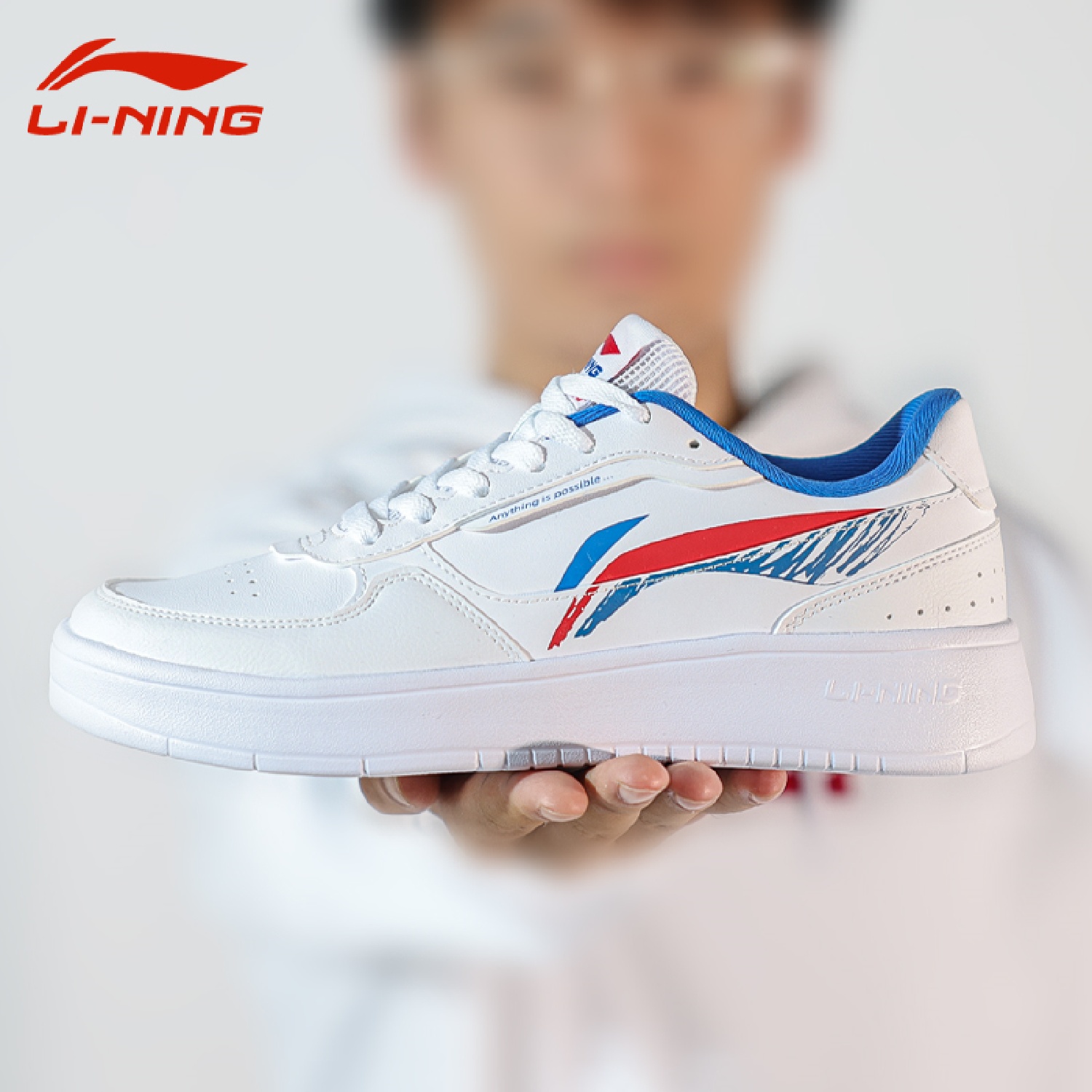 李宁板鞋男鞋都达2025新款