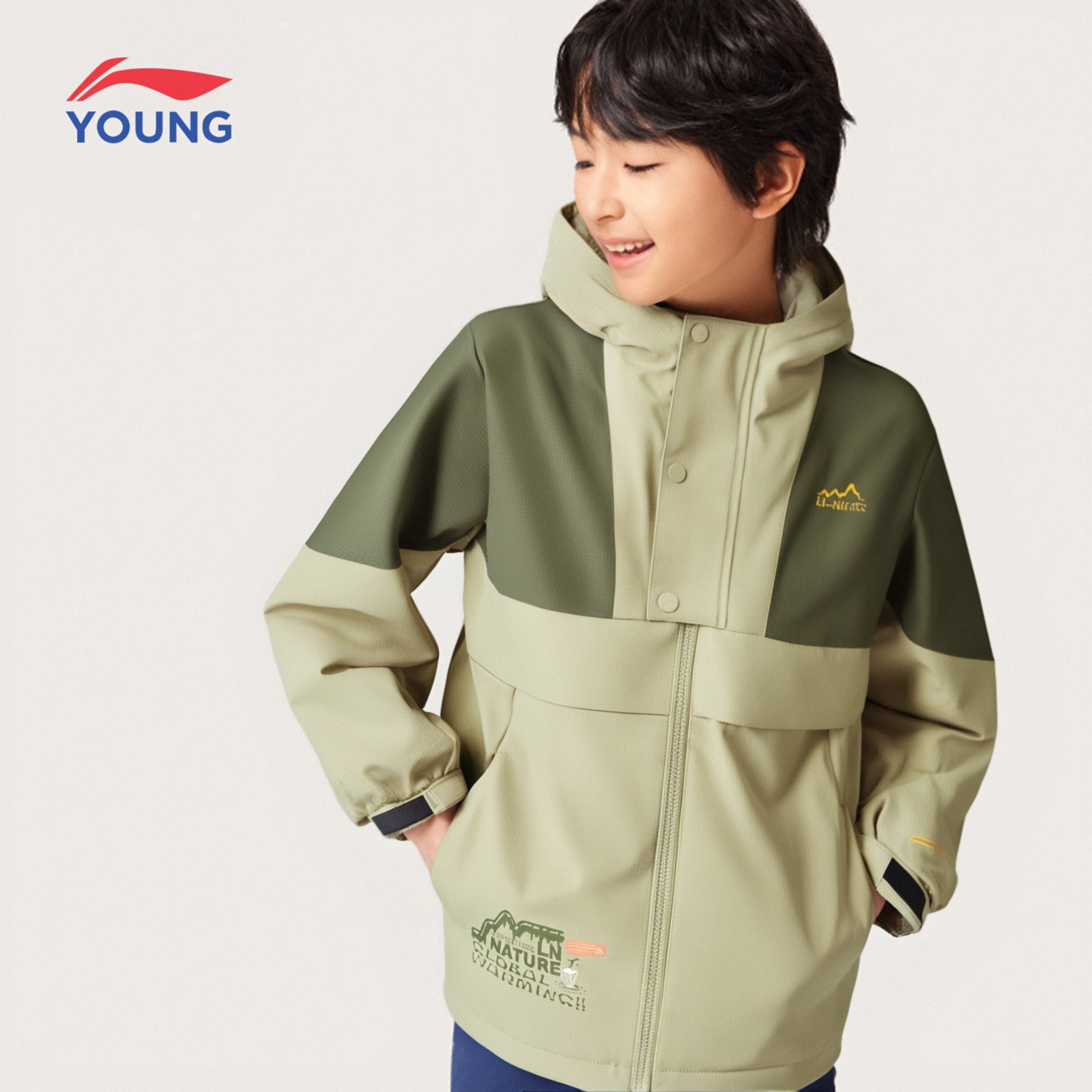 李宁儿童外套男童2026冬季新款保暖防泼水防风三合一宽松运动风衣,童装/婴儿装/亲子装,风衣,淘宝优惠券,粉丝福利购,淘宝优惠卷