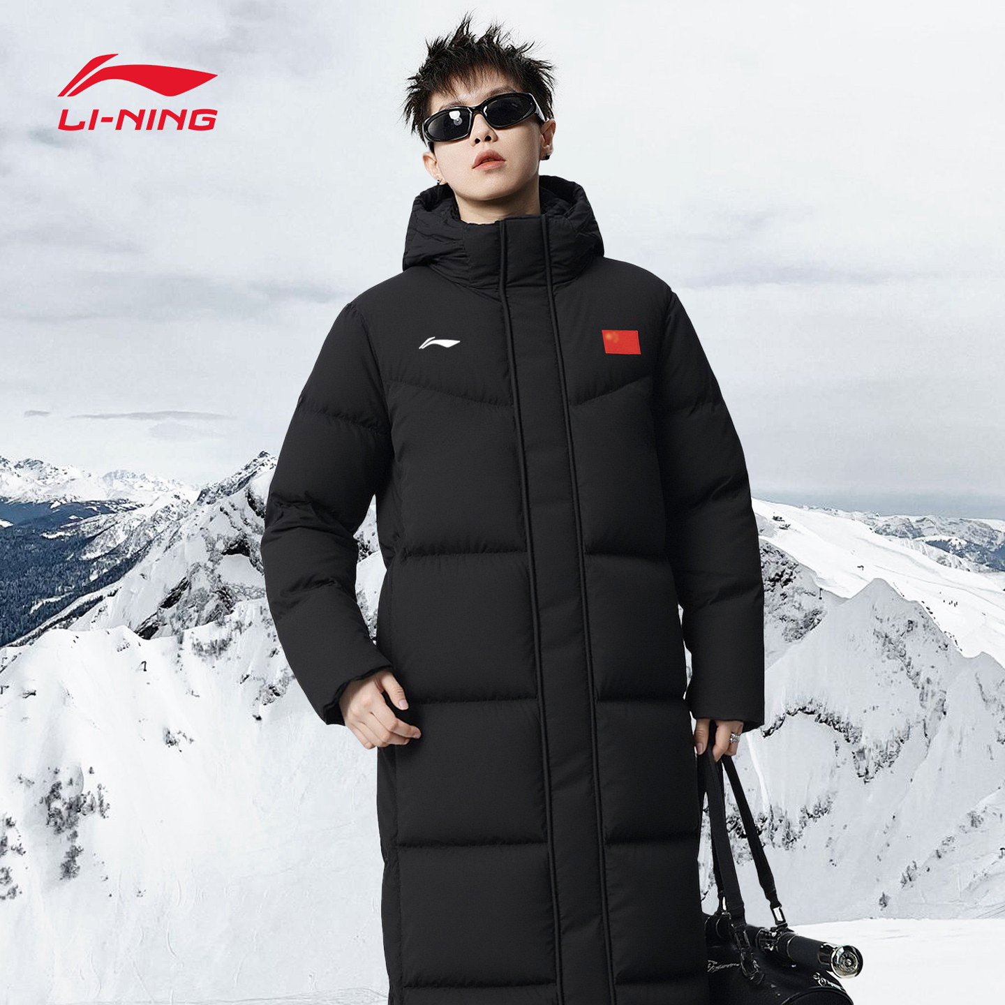 李宁长款羽绒服男款2026冬季新款青少年火锅保暖加厚宽松运动外套,运动服/休闲服装,运动羽绒服,淘宝优惠券,粉丝福利购,淘宝优惠卷