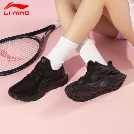 李宁越影 | 跑步鞋女款2025夏季新款透气减震健身跳绳软底运动鞋