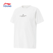 李宁男大童短袖 T恤干爽透气春夏新款 亲肤舒适久吸湿排汗运动上衣