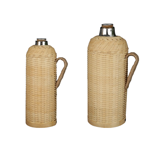 藤编手工茶室复古保温水壶