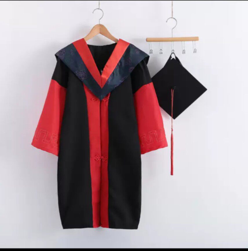 贵州租赁高档博士服研究生大学生毕业学位服毕业服装垂布学士帽