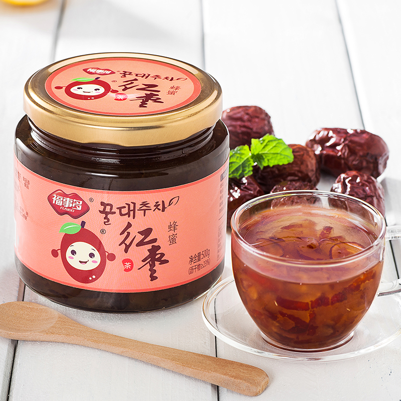 福事多蜂蜜500g饮品红枣茶