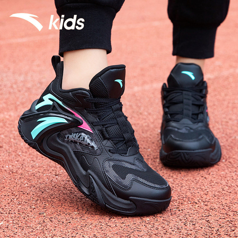 安踏儿童篮球鞋男水泥克星运动鞋