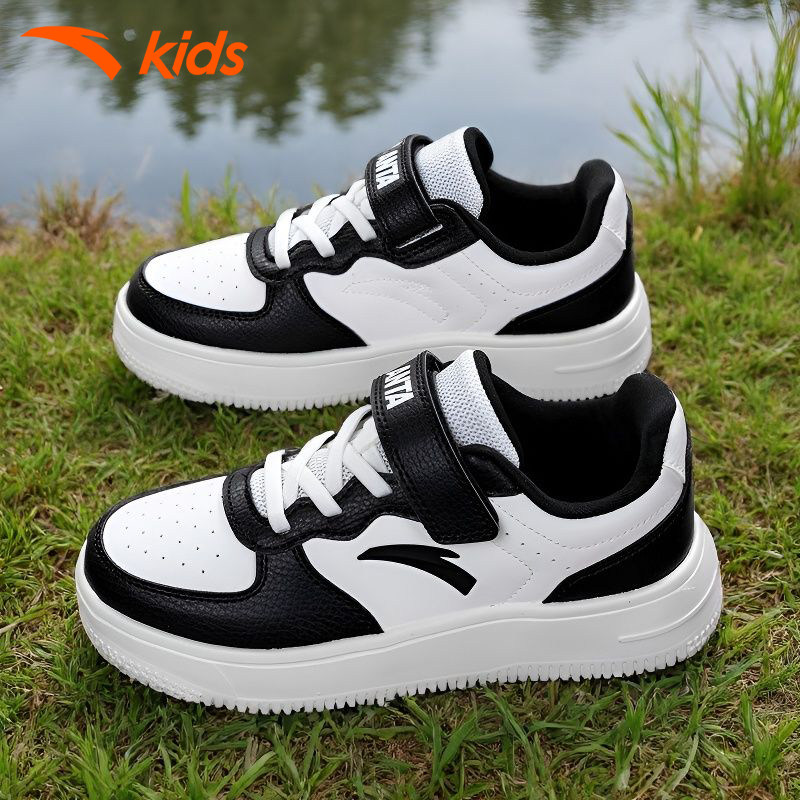 安踏童鞋儿童板鞋春季新款百搭简约大童休闲鞋男童小白鞋运动鞋子,童鞋/婴儿鞋/亲子鞋,板鞋,淘宝优惠券,粉丝福利购,淘宝优惠卷