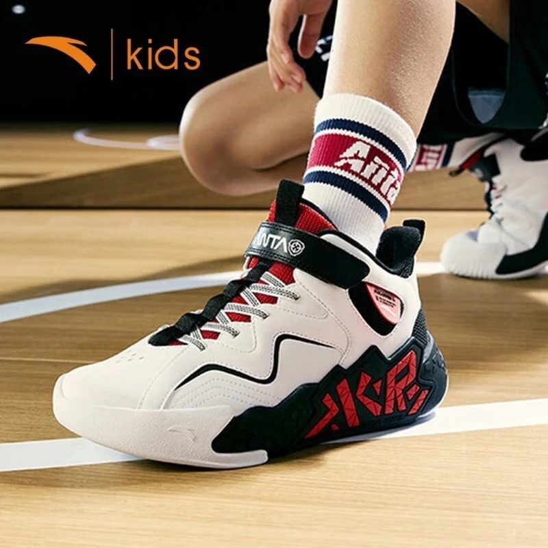 安踏儿童篮球鞋男水泥克星运动鞋