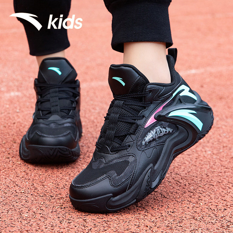 安踏儿童篮球鞋男水泥克星运动鞋