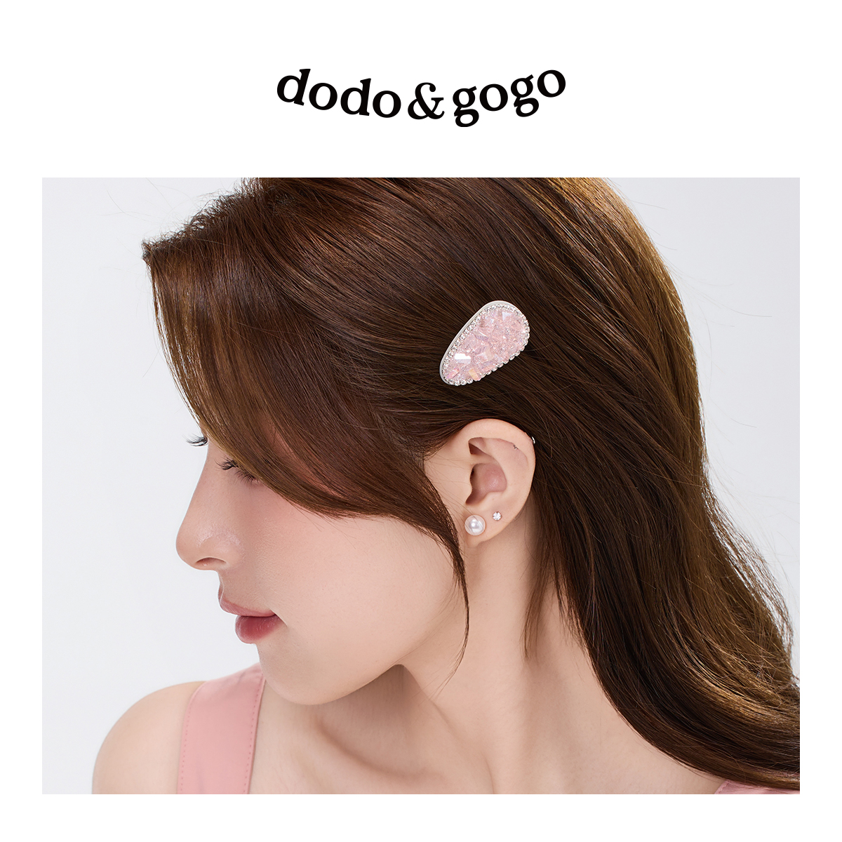 DODOGOGO甜酷水晶发夹