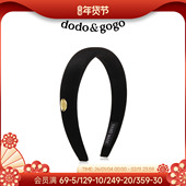 DODOGOGO金丝绒发箍女2026新款 简约高级感发饰时尚 防滑洗脸头箍