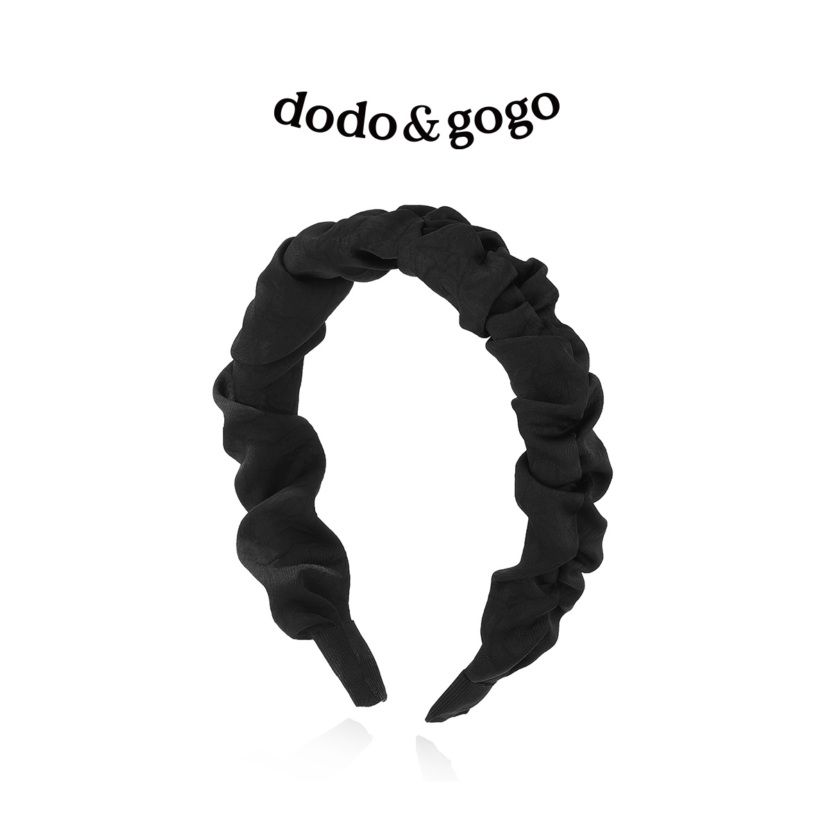 DODOGOGO纯色褶皱发箍