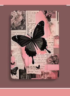 iPad平板保护套ipadair5新款21ipadpro11寸7带笔槽4适用苹果19代防摔18硅胶mini6迷你5黑粉蝴蝶air3壳