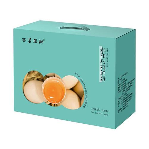 西菖凤翔泰和有机富硒30枚乌鸡蛋