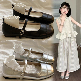 女童皮鞋2026新款春款小女孩公主大童玛丽珍单鞋软底夏季儿童鞋子