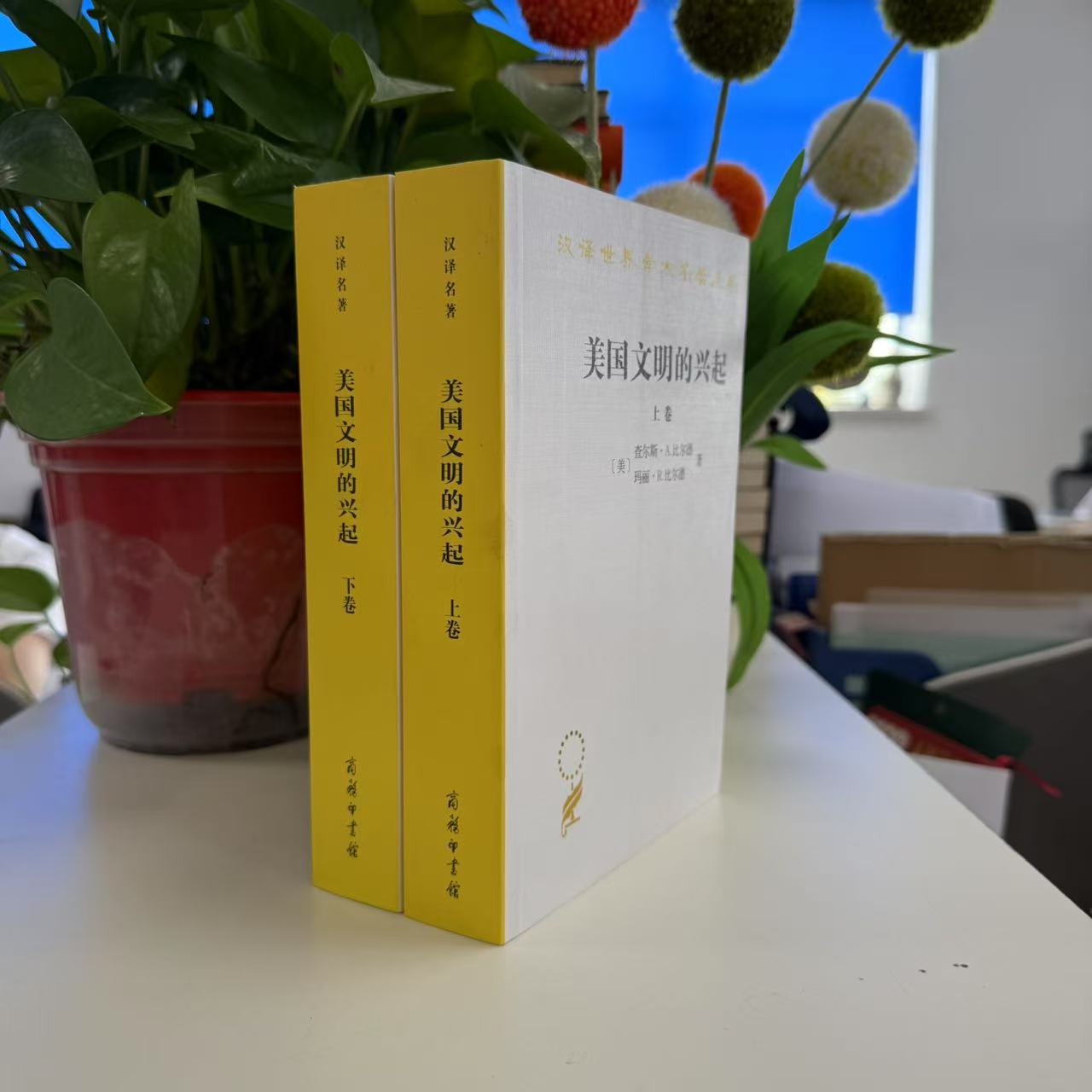 微瑕--美国文明的兴起：汉译世界学术名著丛书（上下卷） 9787100070362  商务印书馆