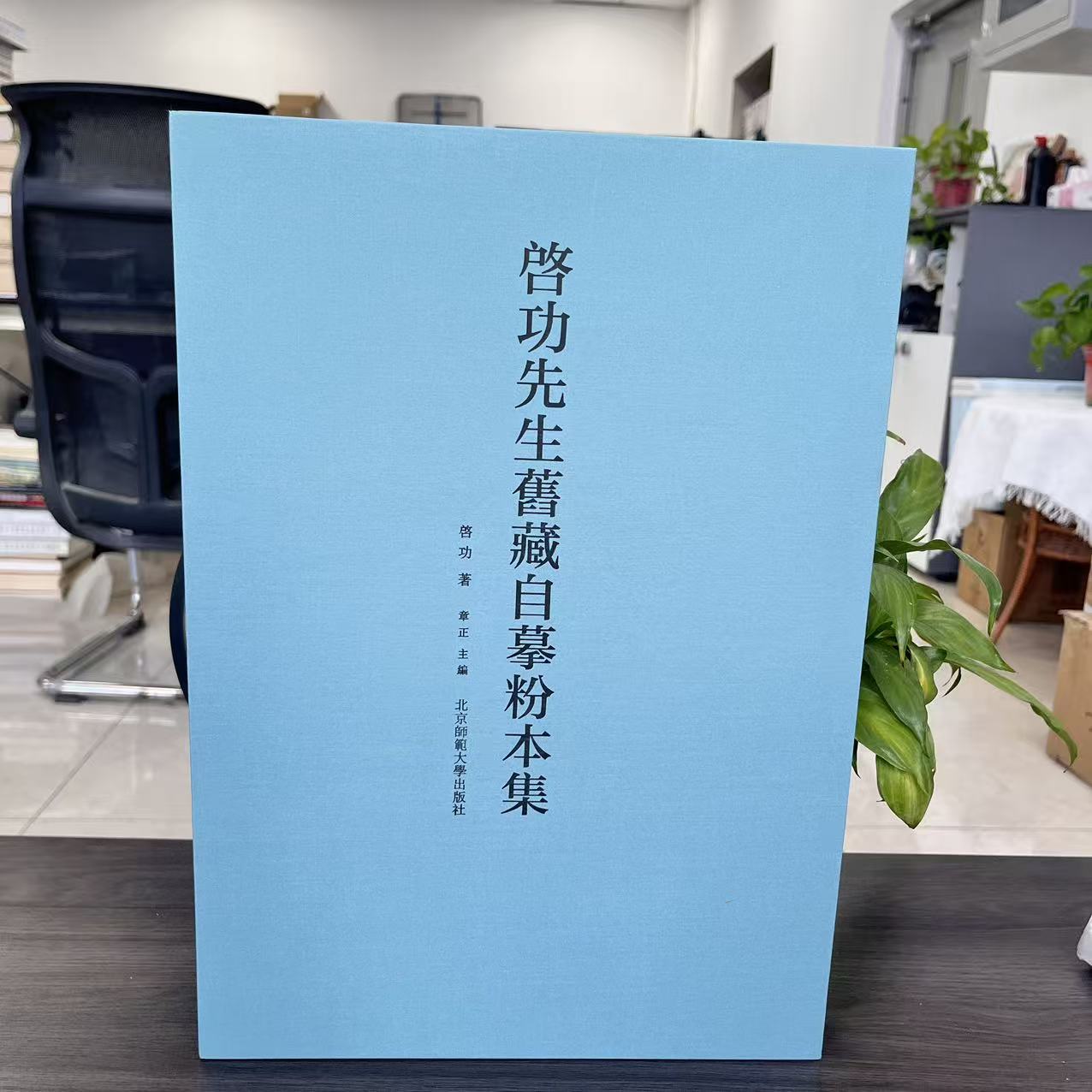 启功先生旧藏自摹粉本集（精装）