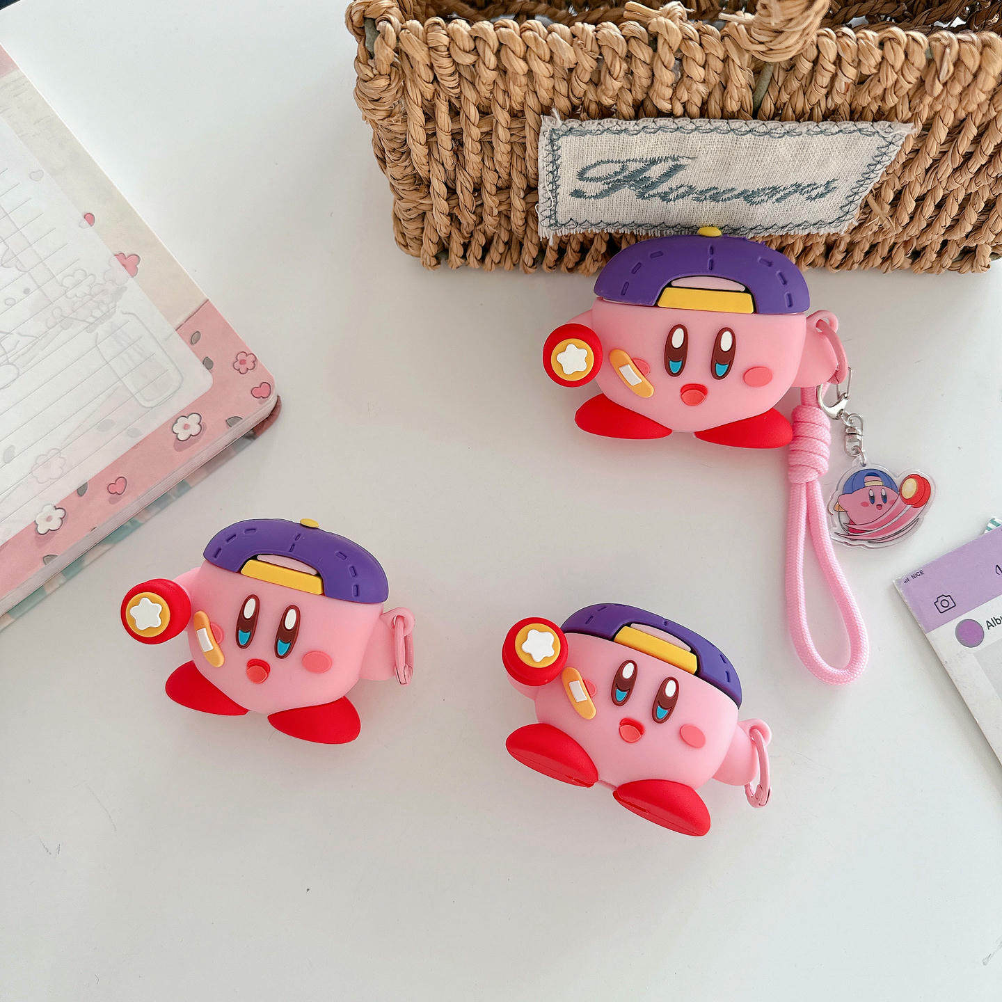 转转悠悠球卡比适用苹果airpodspro3代蓝牙耳机壳硅胶立体