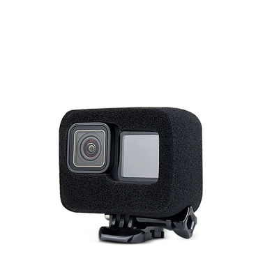 gopro9防风海绵套GoPro7/6/5静音罩降噪海绵套gopro8防摔保护套大疆osmoaction运动相机麦克风防风罩防喷罩