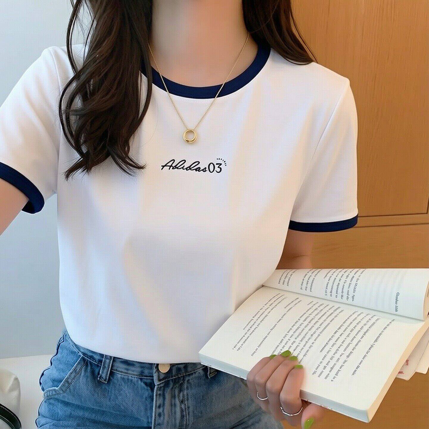 Adidas短袖女夏季新款复