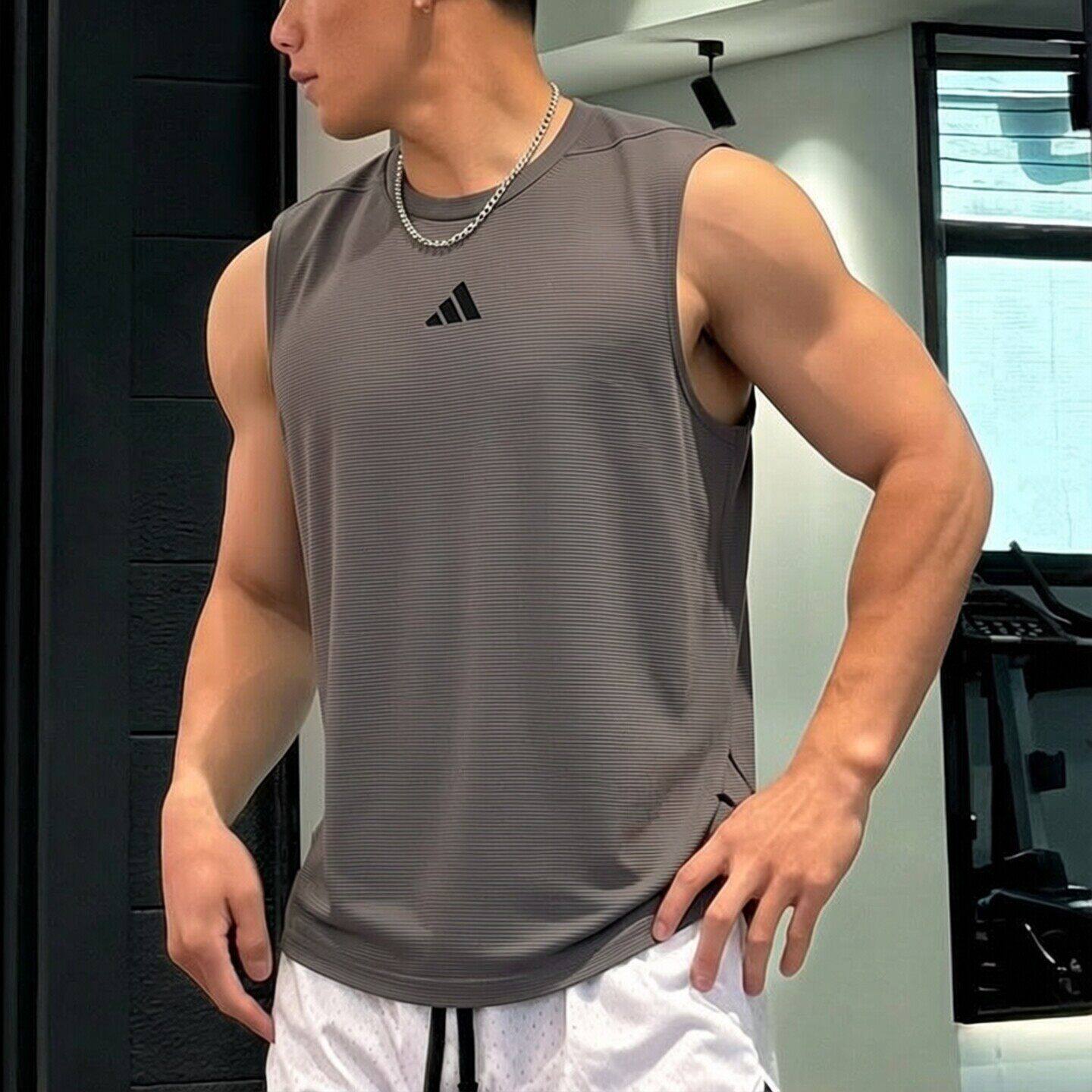 Adidas篮球背心男夏季新