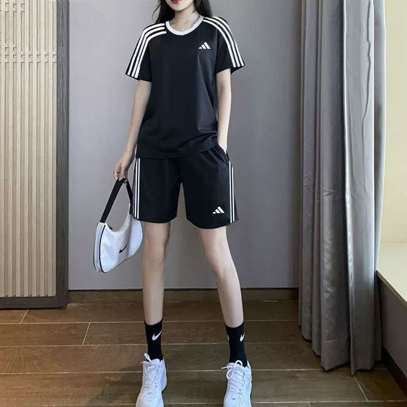 阿迪达斯短袖短裤女装202