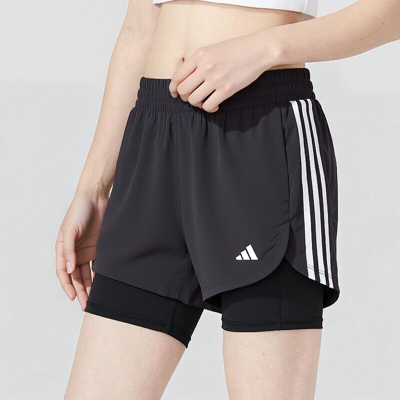 Adidas健身女短裤夏季新