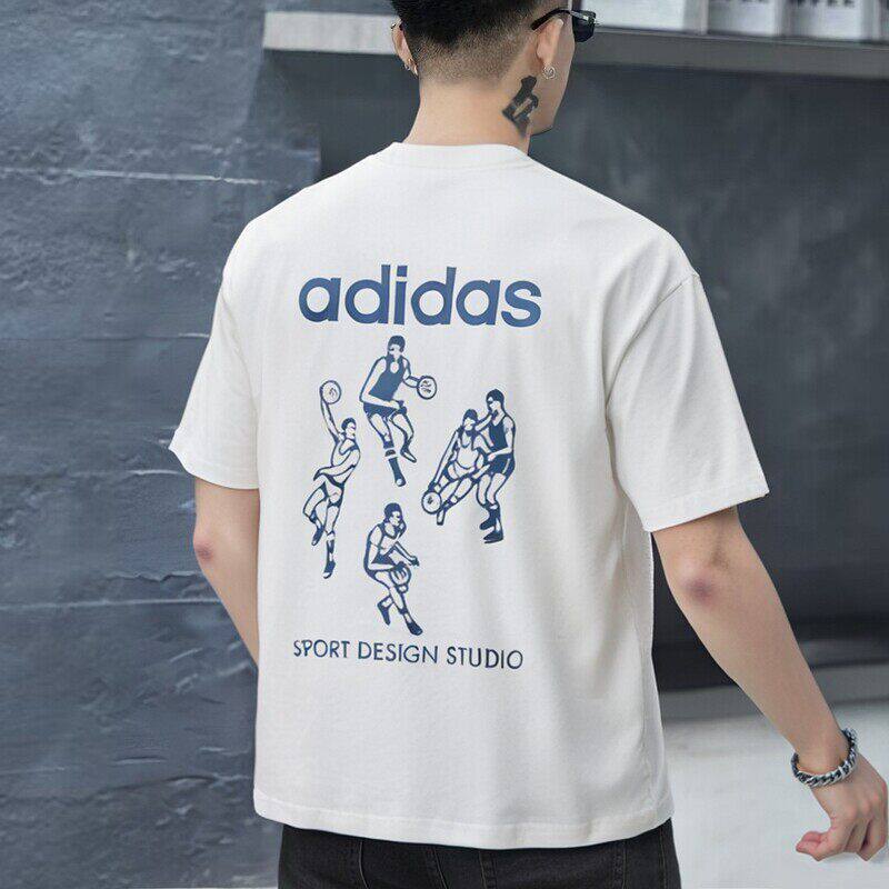 Adidas短袖男士夏季新款