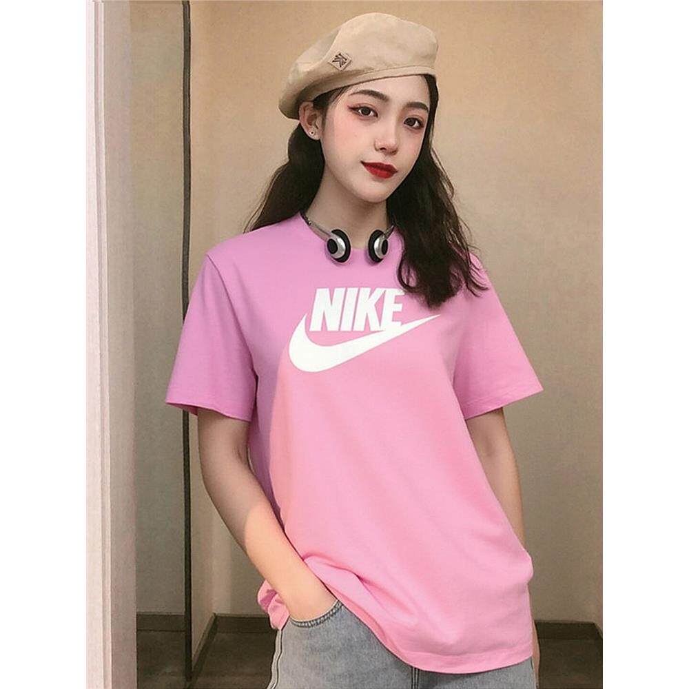 NIKE耐克大标印花短袖女
