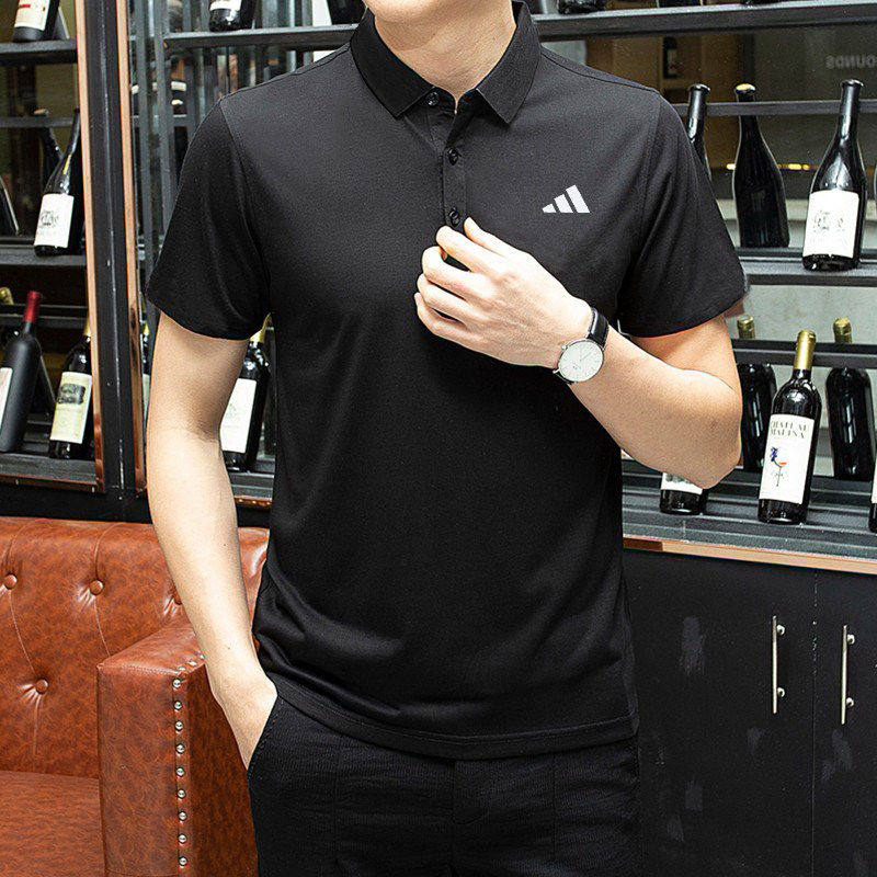 Adidas阿迪短袖POLO衫男