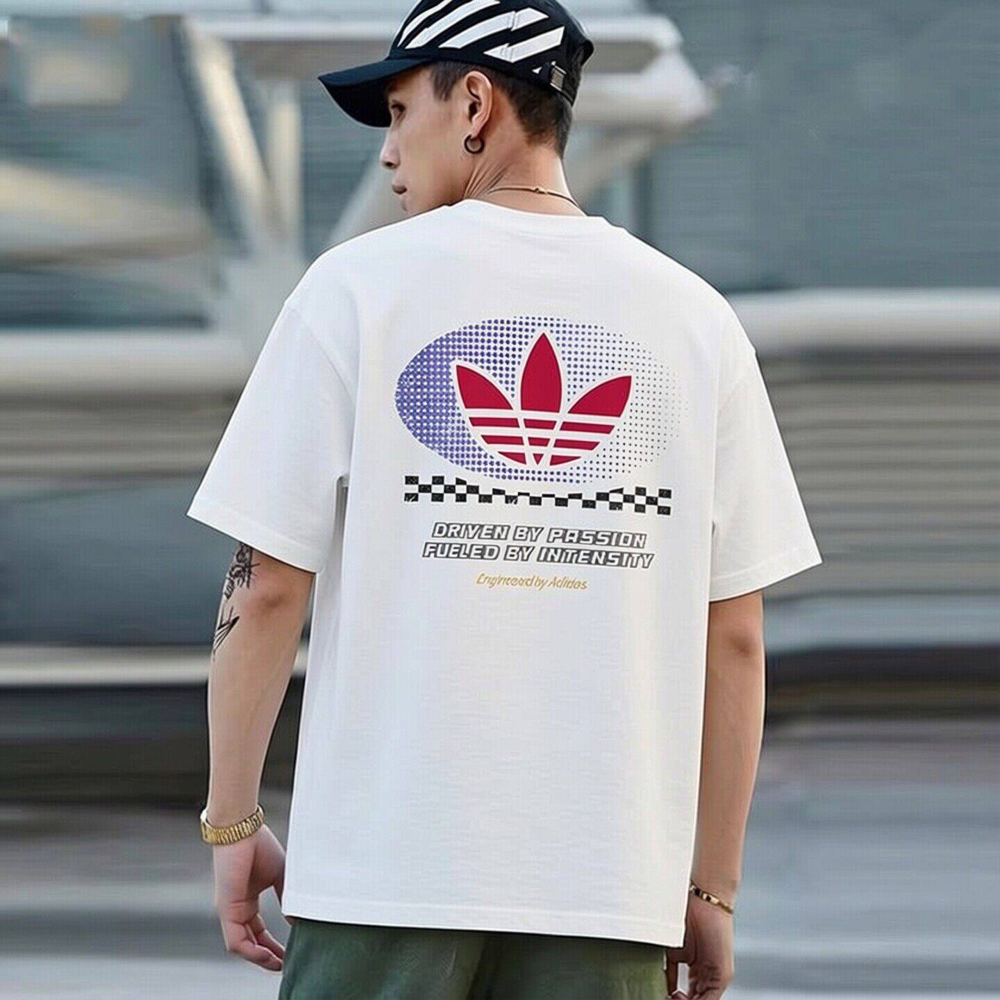 Adidas三叶草短袖男夏季