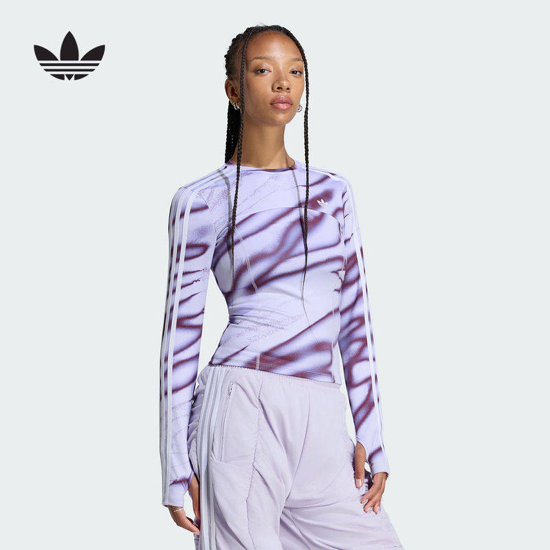 阿迪达斯 (adidas)|(新款)2026冬女长袖T恤 LH1949