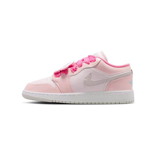 Nike耐克童鞋2026年新款女鞋Air Jordan 1荷叶边运动鞋II1247-600
