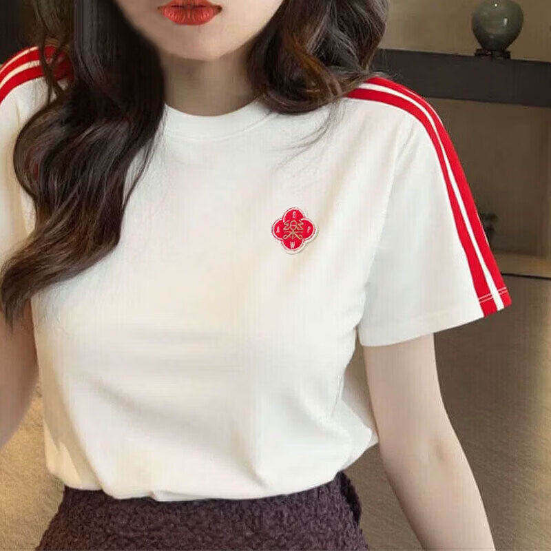 阿迪达斯短袖女春季新款