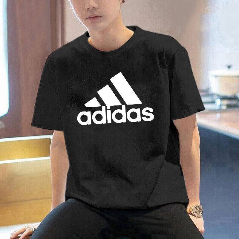 Adidas短袖男夏季新款纯