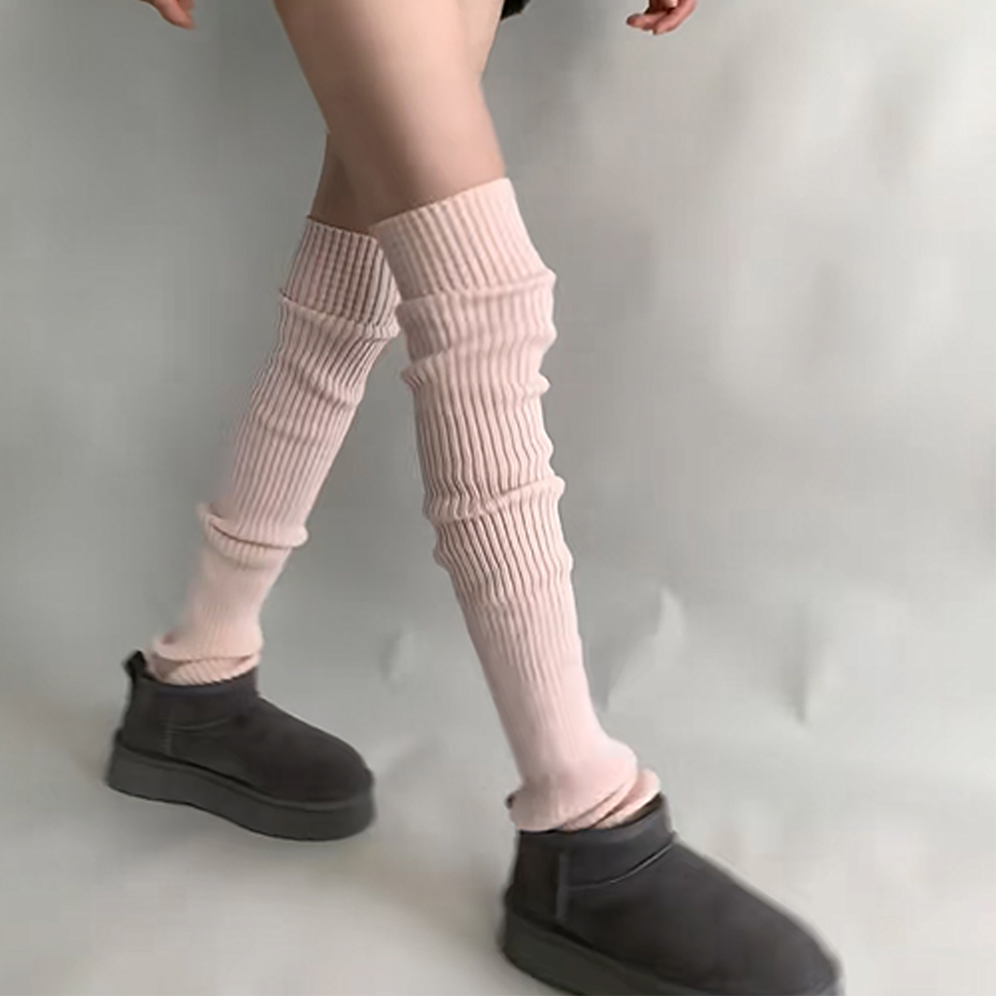 袜套女过膝袜长筒袜子秋冬腿套冬