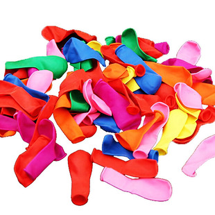 打气球专用苹果小气球颜色混搭家用活动摆摊商用专用气球