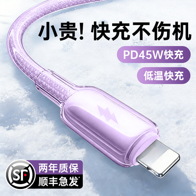 [小红书爆款]适用苹果45W充电线